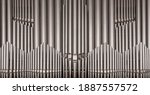 Detail Of A Huge Organ With...