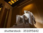 Lincoln memorial illuminated at ...