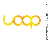 Loop Vector Logo With Infinity...