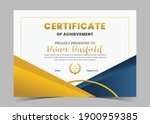 certificate of appreciation... | Shutterstock .eps vector #1900959385