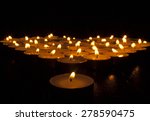 Love Candle Tealights Isolated...