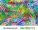 Bright Colorful Paper Clips.top ...