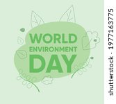 earth day  world environment... | Shutterstock .eps vector #1977163775