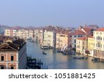 View of the Grand Canal from the Rialto Bridge. Sculpture Support, by Lorenzo Quinn