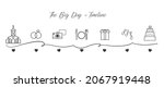  timeline  wedding . vector... | Shutterstock .eps vector #2067919448