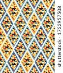 modern pattern with colorful... | Shutterstock .eps vector #1722957508