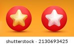 3d hero icon symbol. 3d gold... | Shutterstock .eps vector #2130693425
