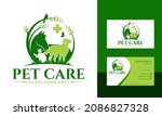 horse  dog  cat animal logo... | Shutterstock .eps vector #2086827328