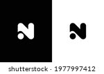 N Alphabet Letter Logo Icon In...