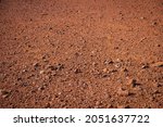 Red Sand And Volcanic Stones ...