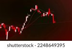 Small photo of Stock Market Crash Live Price Chart. BTC USD Trading View Bear Market Down Trend. Crypto Bitcoin Fall 02.