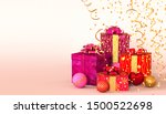 christmas background  new year  ... | Shutterstock . vector #1500522698