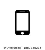 phone icon vector. telephone... | Shutterstock .eps vector #1887350215