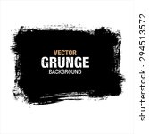 grunge black background  vector | Shutterstock .eps vector #294513572