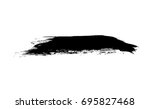vector brush stroke | Shutterstock .eps vector #695827468