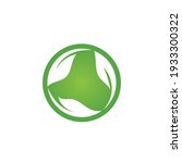 logos of green tree leaf... | Shutterstock .eps vector #1933300322