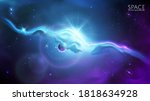 futuristic vector image of... | Shutterstock .eps vector #1818634928