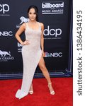 Small photo of Becky G at the 2019 Billboard Music Awards held at the MGM Grand Garden Arena in Las Vegas, USA on May 1, 2019.