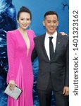 Small photo of Michael Dougherty and Zhang Ziyi at the Los Angeles premiere of 'Godzilla: King Of The Monsters' held at the TCL Chinese Theatre in Hollywood, USA on May 18, 2019.