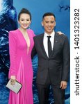 Small photo of Michael Dougherty and Zhang Ziyi at the Los Angeles premiere of 'Godzilla: King Of The Monsters' held at the TCL Chinese Theatre in Hollywood, USA on May 18, 2019.