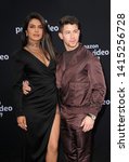 Small photo of Nick Jonas and Priyanka Chopra at the premiere of Amazon Prime Video's 'Chasing Happiness' held at the Regency Bruin Theatre in Westwood, USA on June 3, 2019.