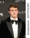 Small photo of Paul Mescal at the 10th Annual LACMA ART+FILM GALA Presented By Gucci held at the LACMA in Los Angeles, USA on November 6, 2021.
