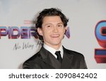 Tom Holland At The Los Angeles...