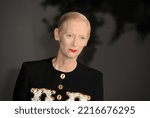 Small photo of Tilda Swinton at the 2nd Annual Academy Museum Gala held at the Academy Museum of Motion Pictures in Los Angeles, USA on October 15, 2022.