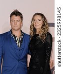 Small photo of Luke Hemsworth and Samantha Hemsworth at the HBO's 'Westworld' Season 3 premiere held at the TCL Chinese Theatre in Hollywood, USA on March 5, 2020.