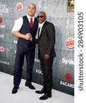 Small photo of Floyd Mayweather Jr. and Tito Ortiz at the 2015 Spike TV's Guys Choice Awards held at the Sony Pictures Studios in Culver City, USA on June 6, 2015.