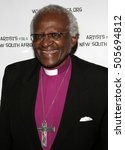 Small photo of Archbishop Desmond Tutu at the Archbishop Desmond Tutu's 75th Birthday Party held at the Regent Beverly Wilshire Hotel in Beverly Hills, USA on September 18, 2006.