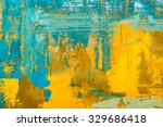 Abstract Art Background. Oil...