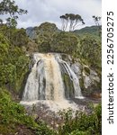 Small photo of Cathy's Falls along the beautiful four day trek in the Rwenzori Mountains to Mutinda Lookout.