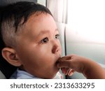 Small photo of boy was crying shed tears