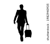 business man walking with... | Shutterstock .eps vector #1982940935