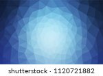 light blue vector polygonal... | Shutterstock .eps vector #1120721882