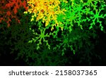 dark green  red vector abstract ... | Shutterstock .eps vector #2158037365