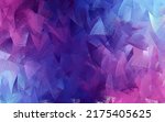 dark pink  blue vector pattern... | Shutterstock .eps vector #2175405625