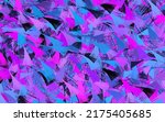 light pink  blue vector... | Shutterstock .eps vector #2175405685