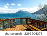 Small photo of Platform and viewpoint Lake Atitlan, San Marcos la Laguna, Solola Guatemala
