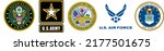 Us Army Logo Set. United States ...