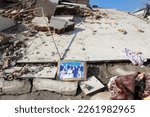 Small photo of Turkey earthquake, kahramanmaras, gaziantep, adana, Hatay, adiyaman February 2023, earthquake scene Hatay, Iskenderun, Turkey- February 8th, 2023