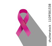 pink ribbon cancer breast... | Shutterstock .eps vector #1109581538