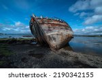 Ship Wreck at Salen Beach - Isle of Mull, Inner Hebrides, Scotland, United Kingdom