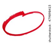 red marker pen highlighter... | Shutterstock .eps vector #479898415