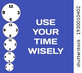use your time wisely  please  | Shutterstock . vector #1930010402