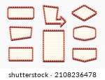 retro lightbox vector template... | Shutterstock .eps vector #2108236478