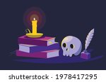 a spooky composition with a... | Shutterstock .eps vector #1978417295