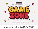 editable text effect game zone...