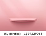 abstract light pink cylinder... | Shutterstock .eps vector #1939229065